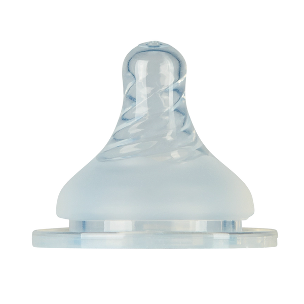 Mininor | Silikontutt i medisinsk silikon for glasståteflaske, 2pk | 0m, 3m, 6m, 9m+