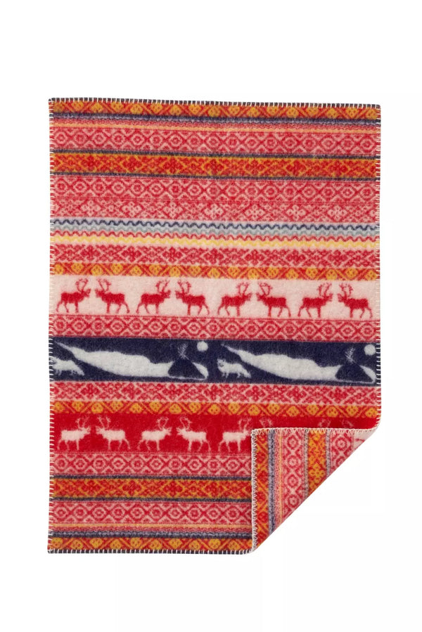 Klippan | Ullpledd Baby/Barn, Sarek, 65x90cm | Multi