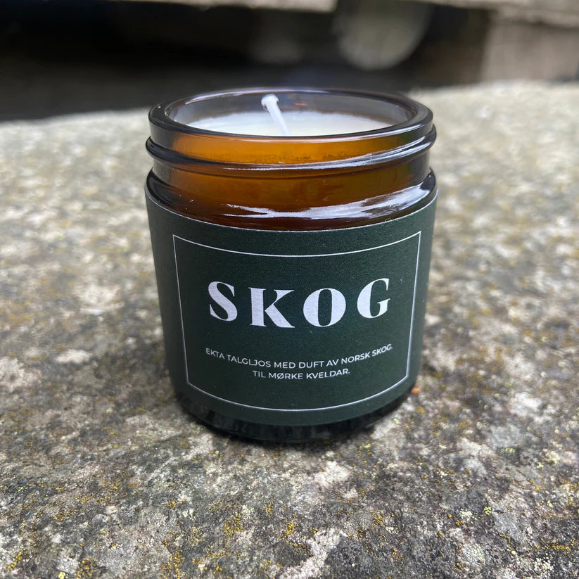 Symre | Duftys, Håndlaget av Talg og Bivoks | Mild Skogduft