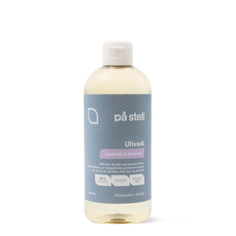 På Stell | Ullvask Lavendel & Sedertre - 500 ml