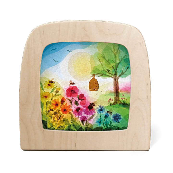 Toverlux | Vogel Geluk - Honeybees Silhouette
