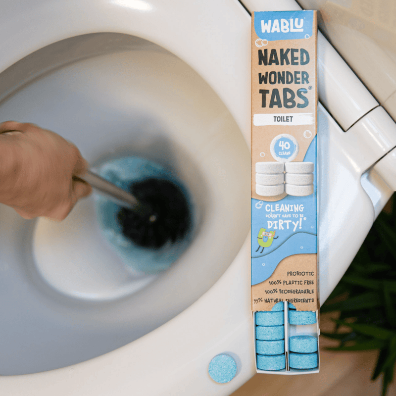 WABLU | Probiotic Toilet Naked Wonder Tabs® – Probiotiske WC-tabletter (40 stk)