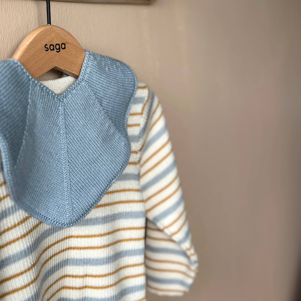 Saga Copenhagen | Smekke i Økologisk Bomull, "Blue Cloud"