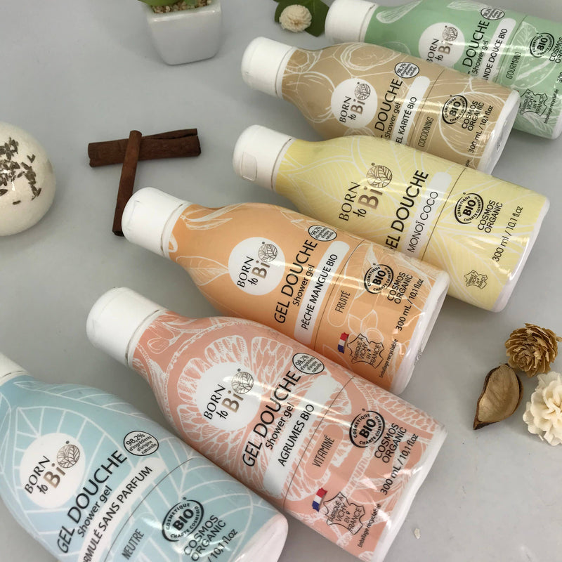 Born to Bio | Dusjgel, Økologisk, Aprikos & Mango | 300 ml