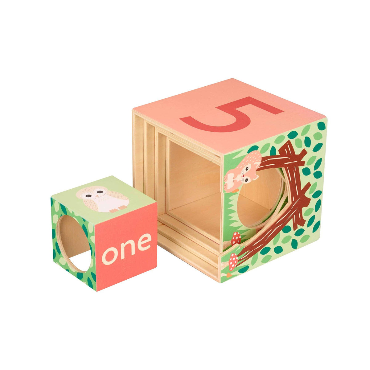 Orange Tree Toys | Stablekuber, Skogsdyr