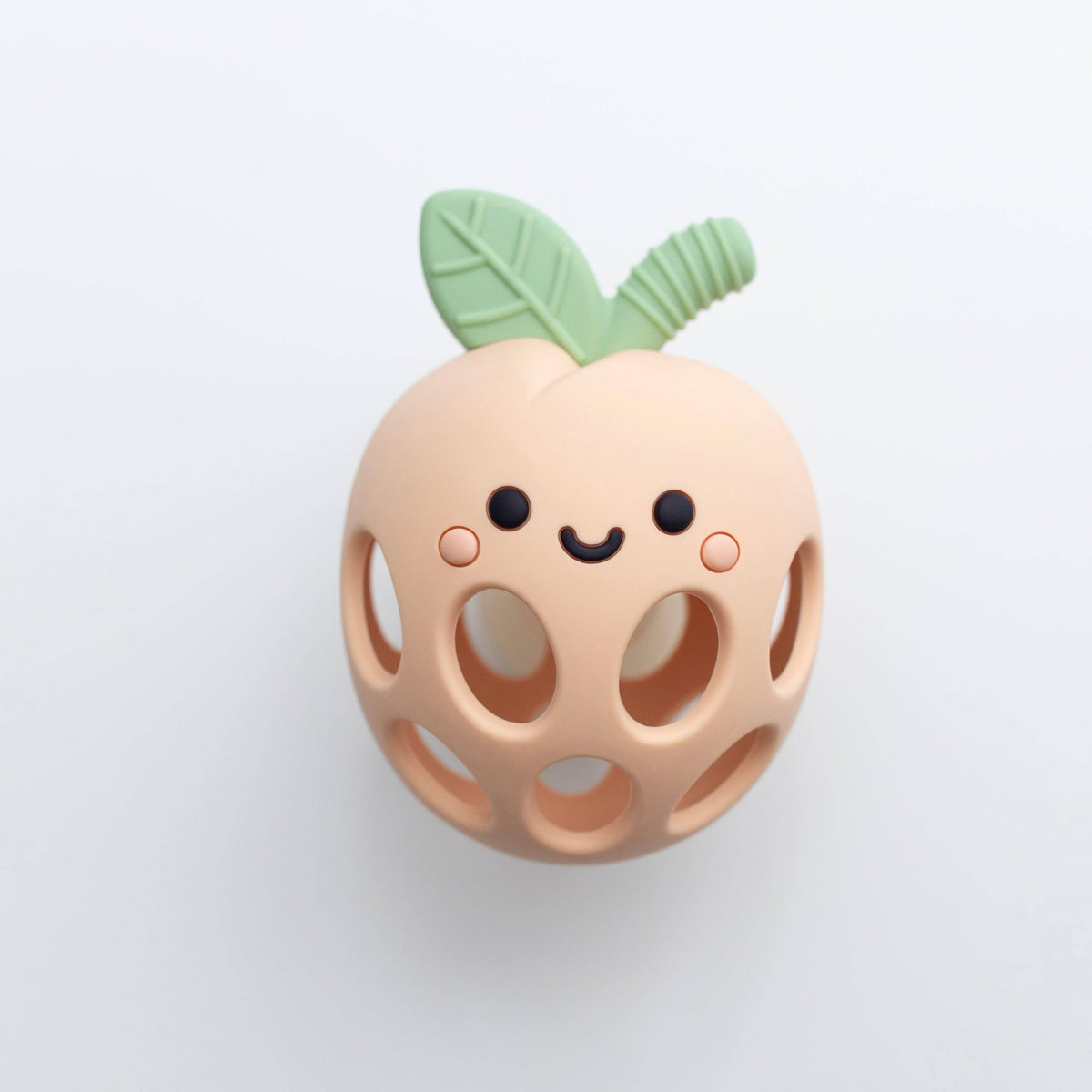 Calla & Friends | Biteleke i 100% Silikon, "Peach Blossom"