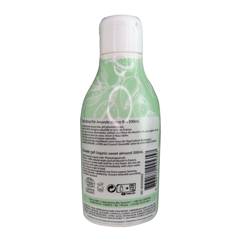 Born to Bio | Dusjgel, Økologisk - Mandel | 300 ml