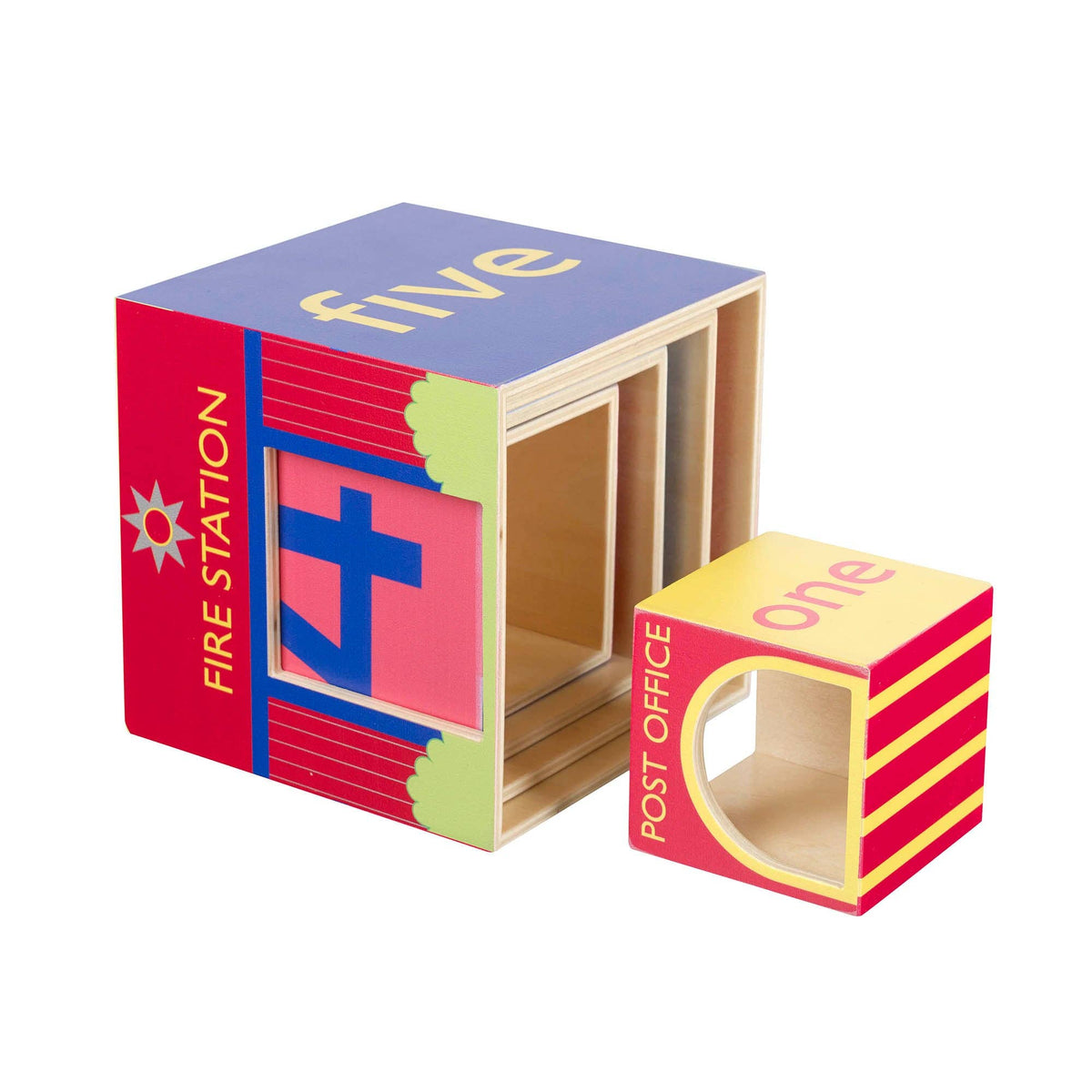 Orange Tree Toys | Stableklosser i tre | Kjøretøy og Garasjer