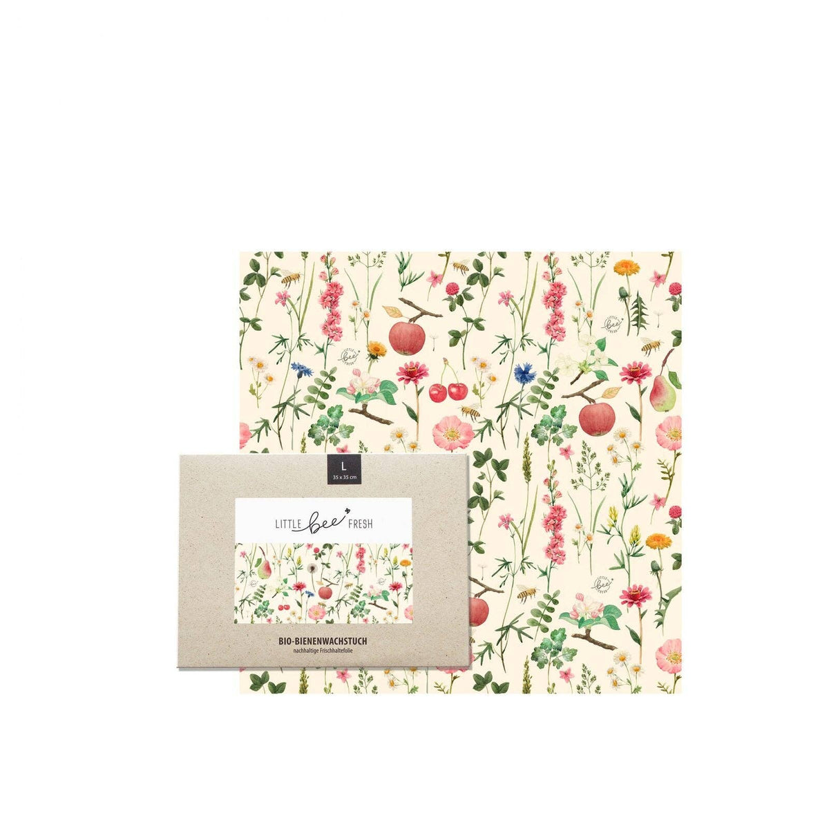 Little Bee Fresh | Bivoksark, 35 × 35 cm – Orchard Meadow