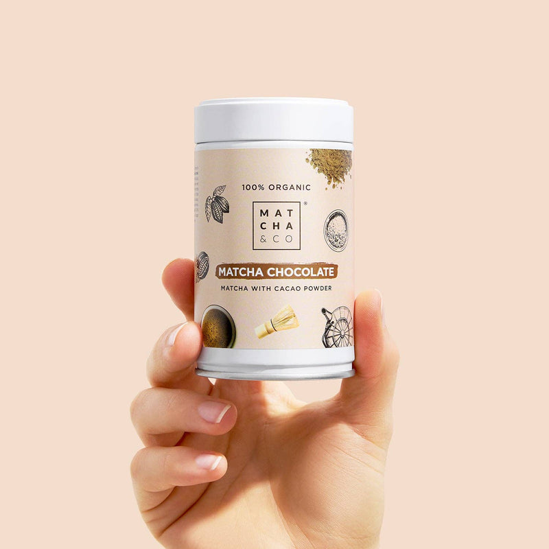 Matcha & CO | Matcha med kakao, økologisk – 80 g