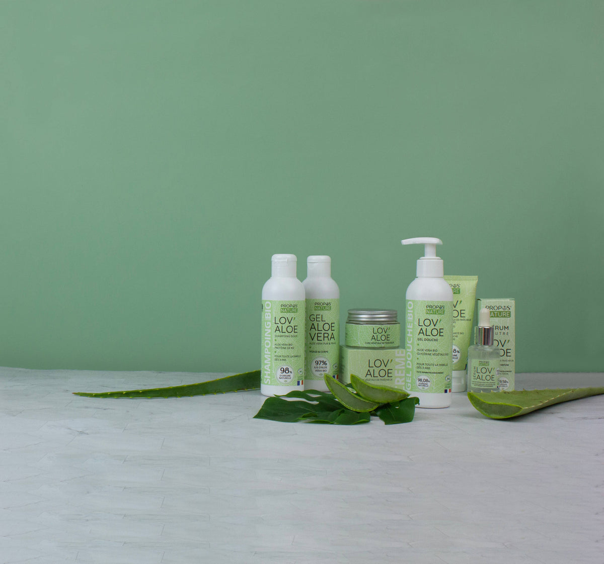 Propos'Nature | Dusjgel, Økologisk - Aloe Vera | 200 ml