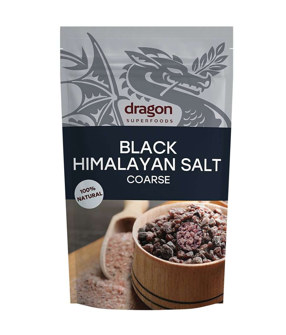 Smart Organic | Sort Himalayasalt (Kala Namak), finmalt – 250 g