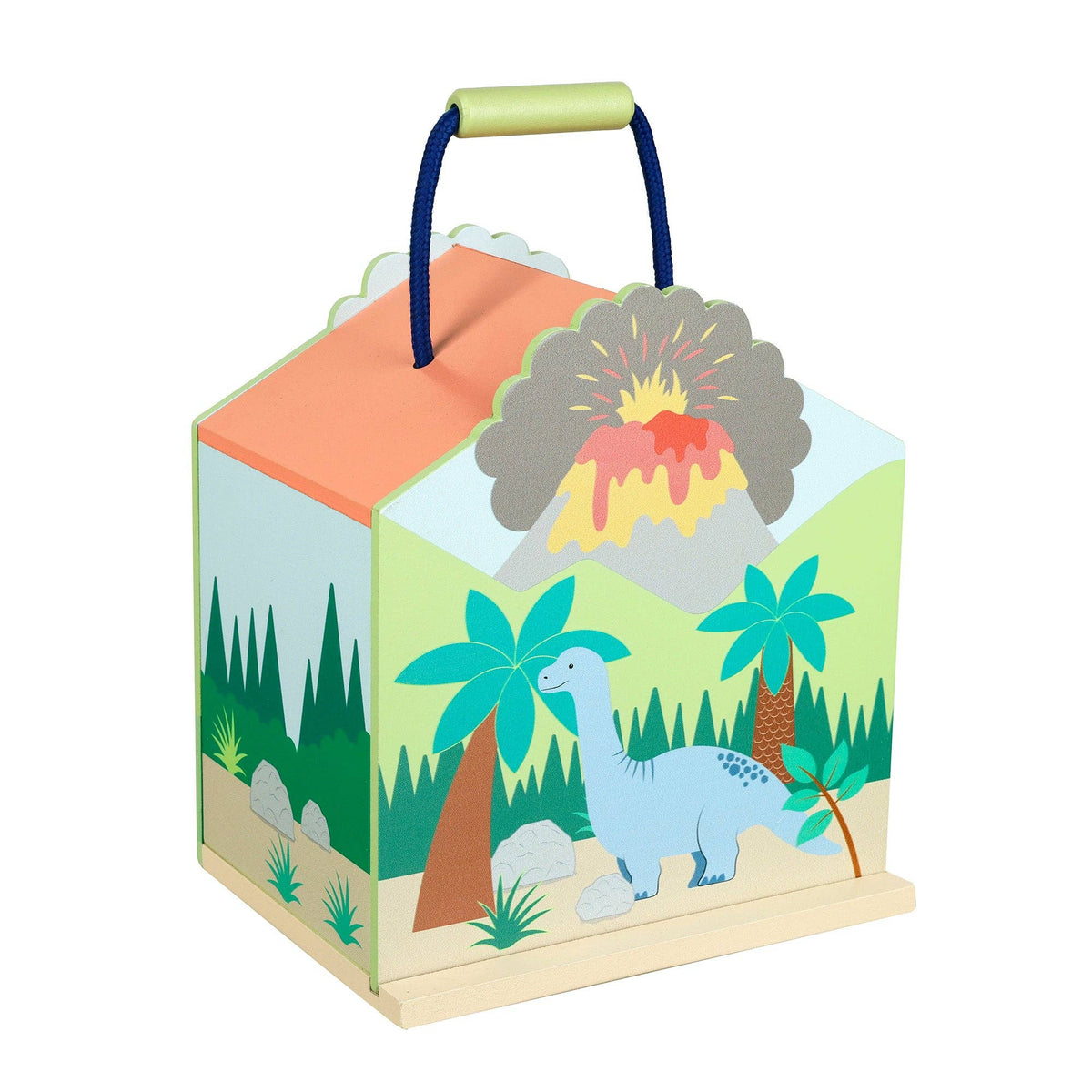 Orange Tree Toys |  Trehus Lekesett | Dinousar