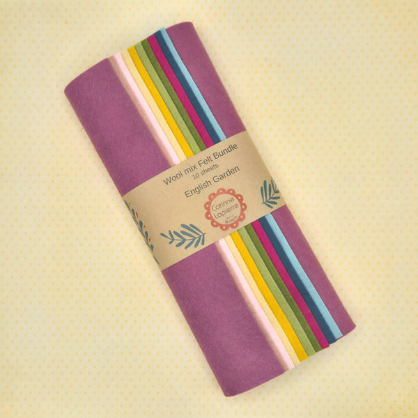 Filtark i Ullblanding, 10 stk | English Garden