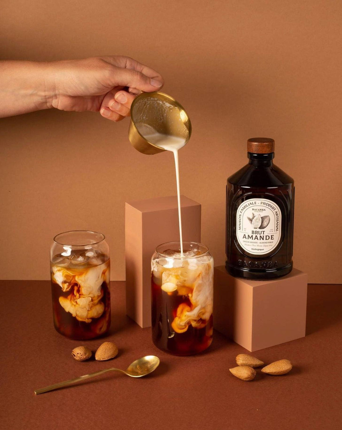 Bacanha | Mandel-sirup, økologisk - 400ml