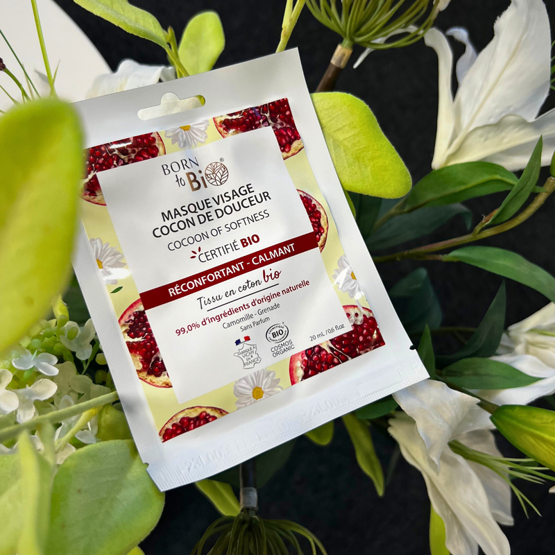 Born to Bio | Ansiktsmaske for Sensitiv Hud – Cocoon of Softness