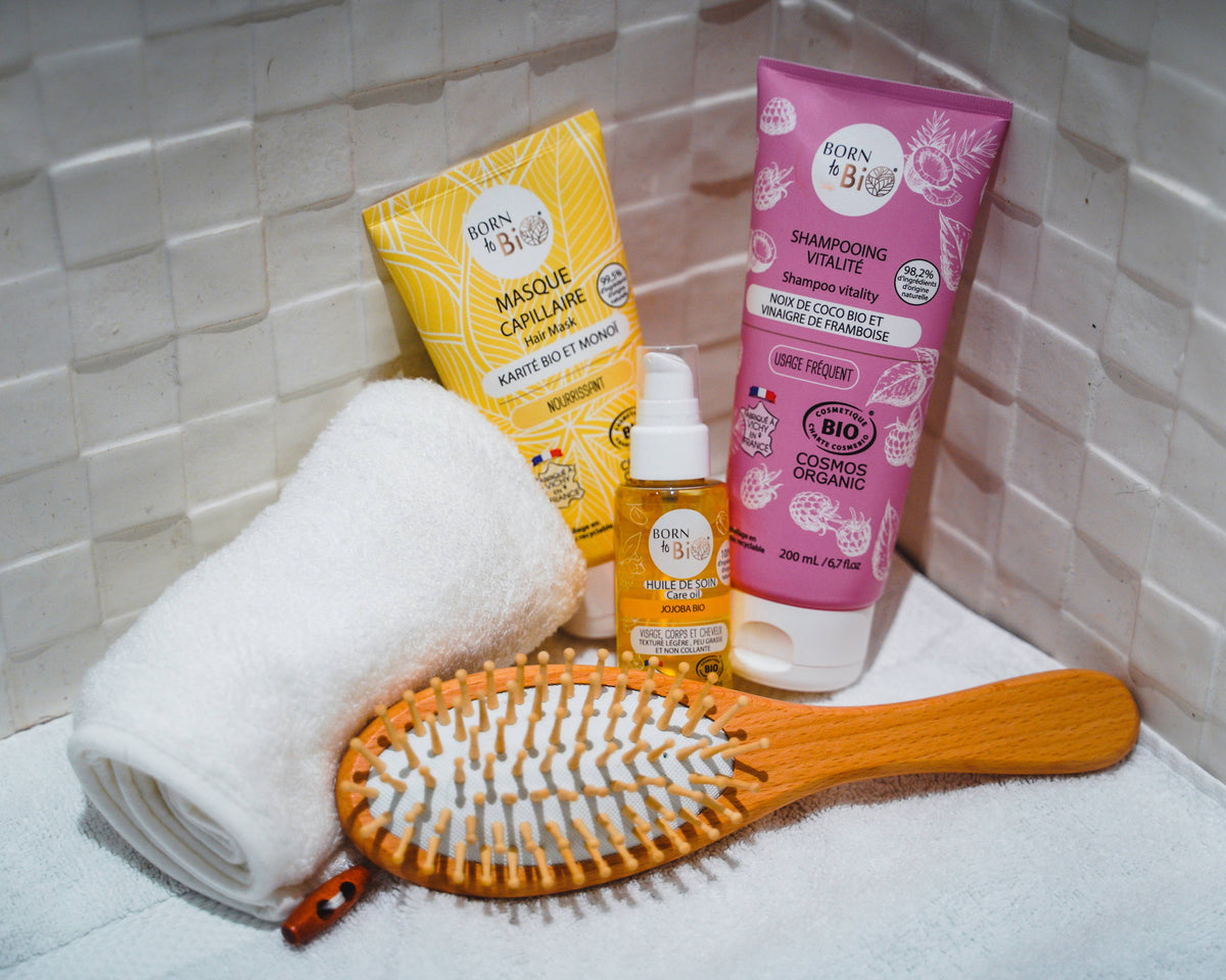 Born to Bio | Hårmaske med Sheasmør – Økologisk, 150 ml