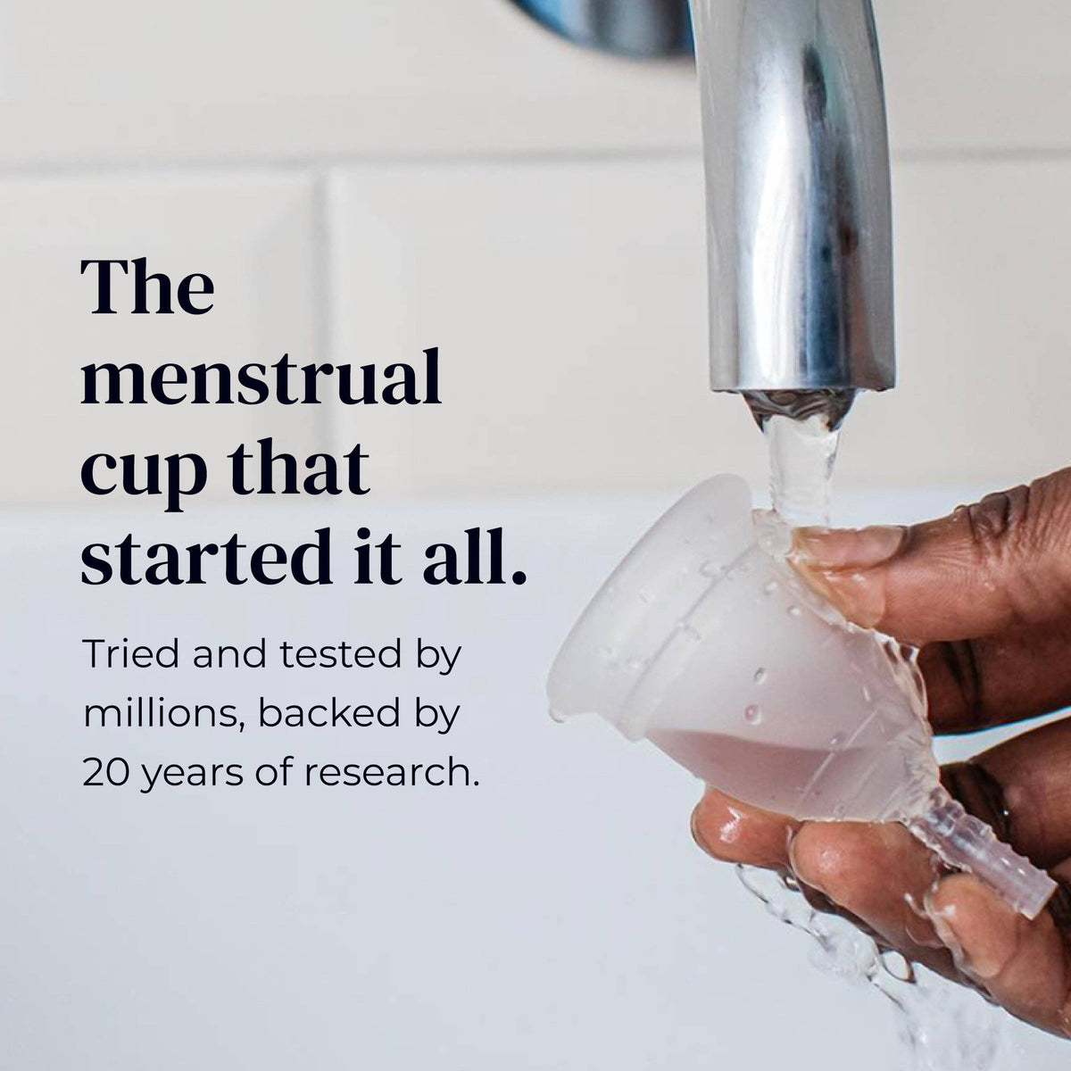 Mooncup | Gjenbrukbar menstruasjonskopp – størrelse B