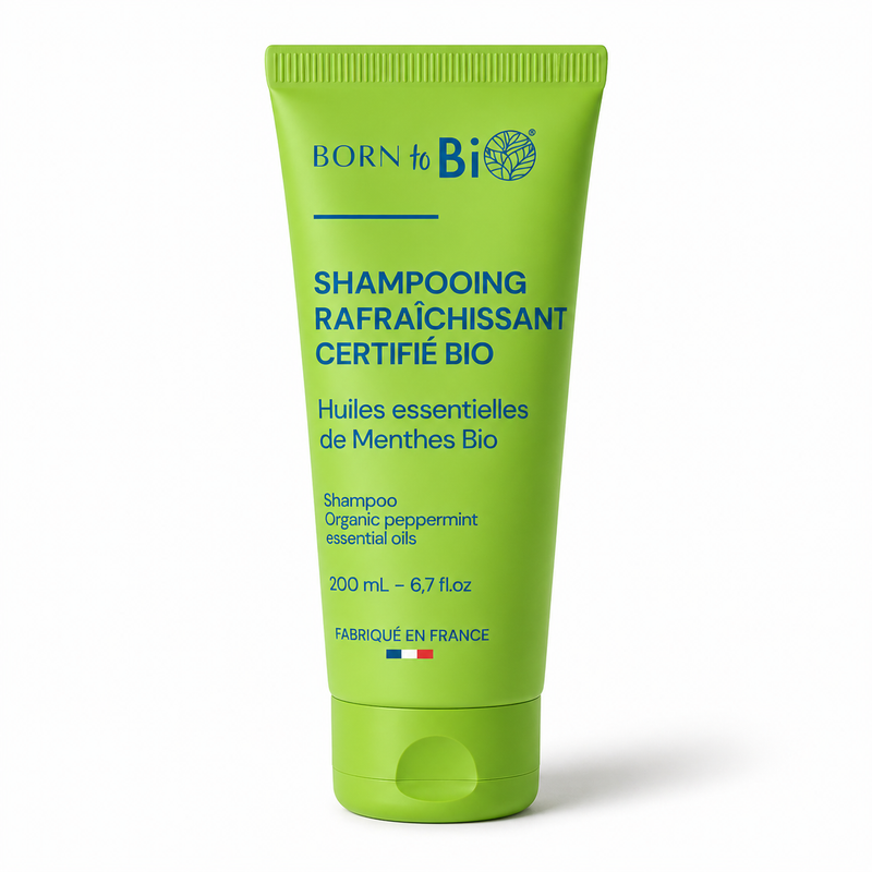 Born to Bio | Oppfriskende Sjampo med Mynte – 250  ml