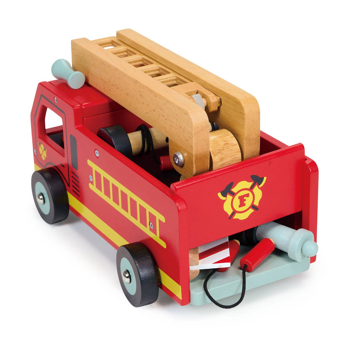 Mentari | Min Røde Brannbil, "Red Fire Engine" - Plastfri*