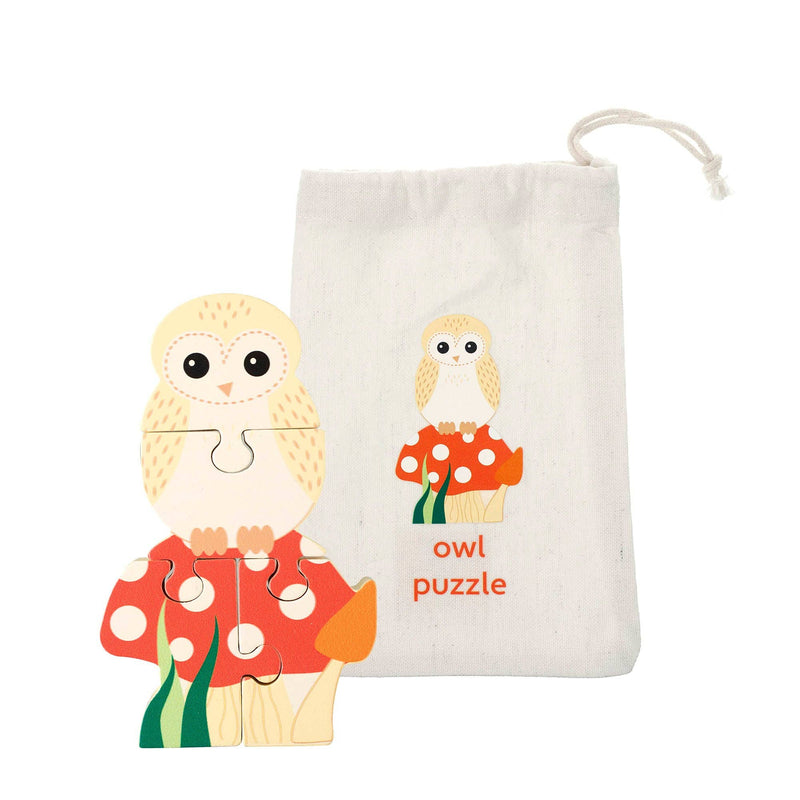 Orange Tree Toys | Mitt Første Puslespill, Ugle