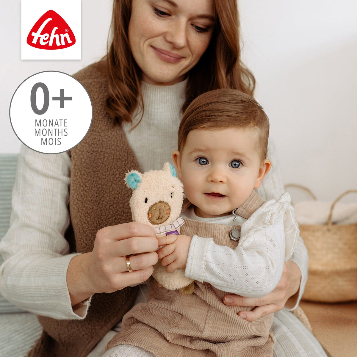 Fehn | Aktivitetsleke med knitring – Kapybara Clara