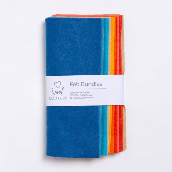 Wool Couture Company | Filt 10-pakning - Retro Summer