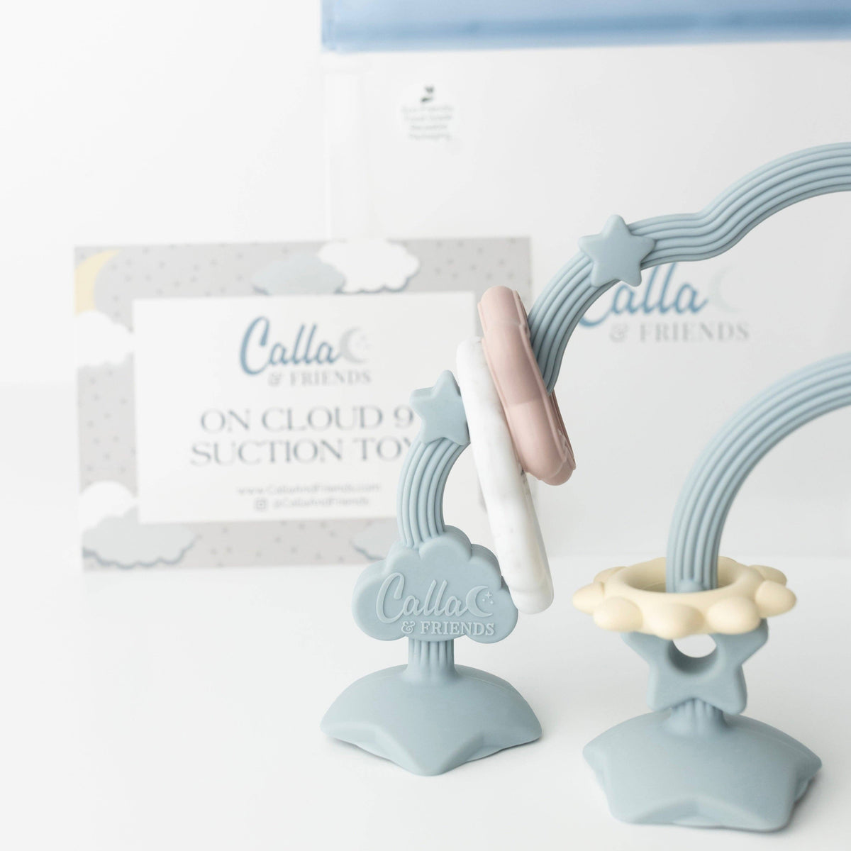 Calla & Friends | Aktivitetsleke i 100% Silikon m/Sugekopper, "On Cloud 9"