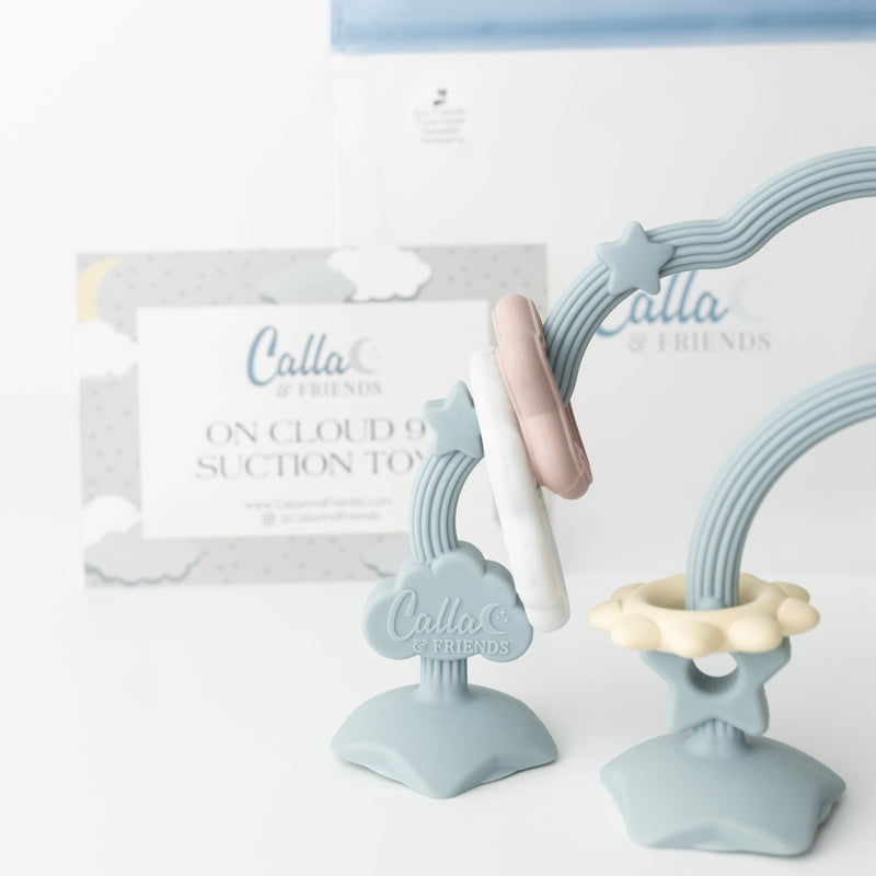 Calla & Friends | Aktivitetsleke i 100% Silikon m/Sugekopper, "On Cloud 9"