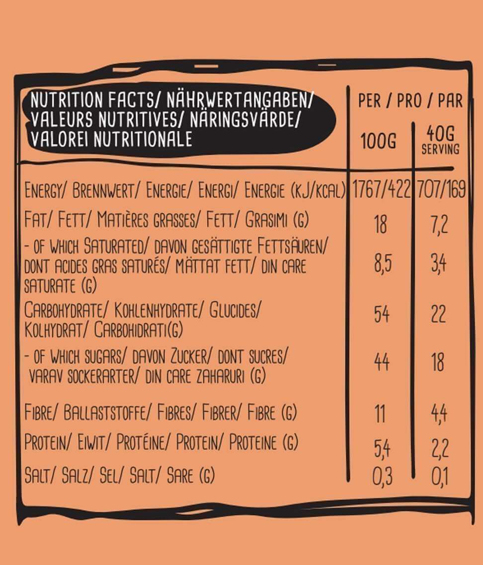 Smart Organic | Økologisk Småkake/Kjeks, Eple og Kanel, Rookies – 40 g
