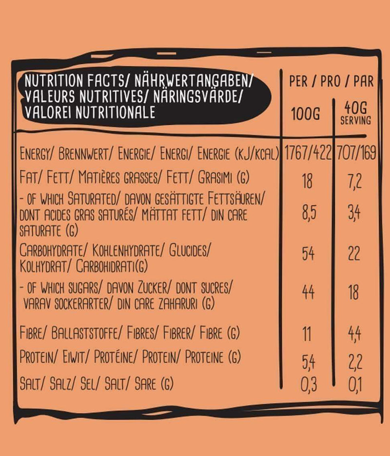 Smart Organic | Økologisk Småkake/Kjeks, Eple og Kanel, Rookies – 40 g