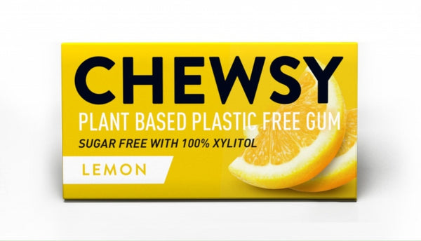 Chewsy | Tyggegummi, Plantebasert og 100% Plastfri | Lemon