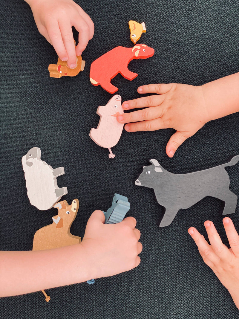 Tender Leaf | Stableleke, Dyrene På Gården, "Stacking Farmyard" - Plastfri