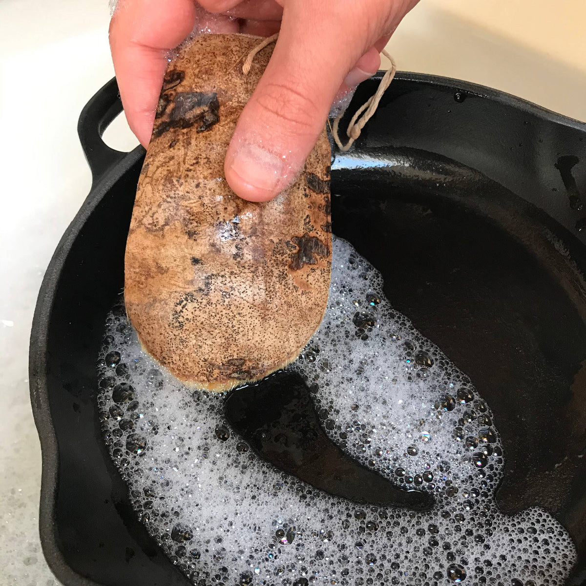 LoofCo | Oppvaskskrape, 100% plastfri (kokosnøttskall)