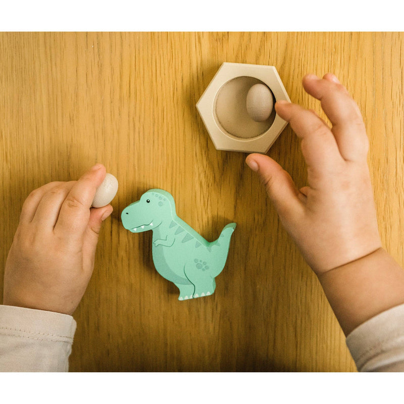 Orange Tree Toys |  Trehus Lekesett | Dinousar