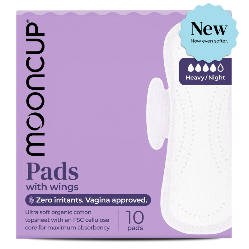Mooncup | Bind med vinger – kraftig / natt