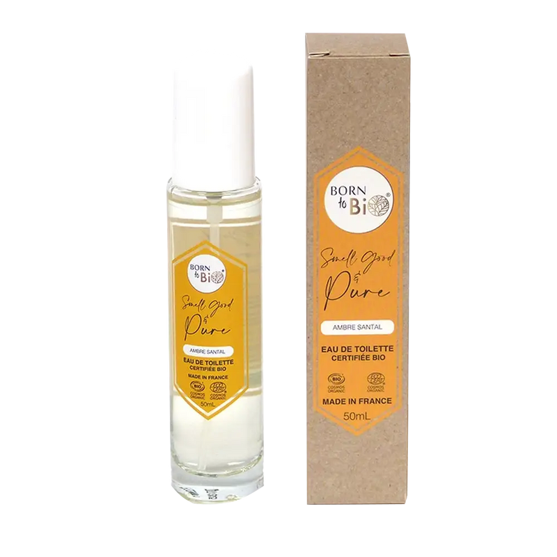 Born to Bio | Amber Sandalwood – Økologisk Eau de Toilette 50 ml