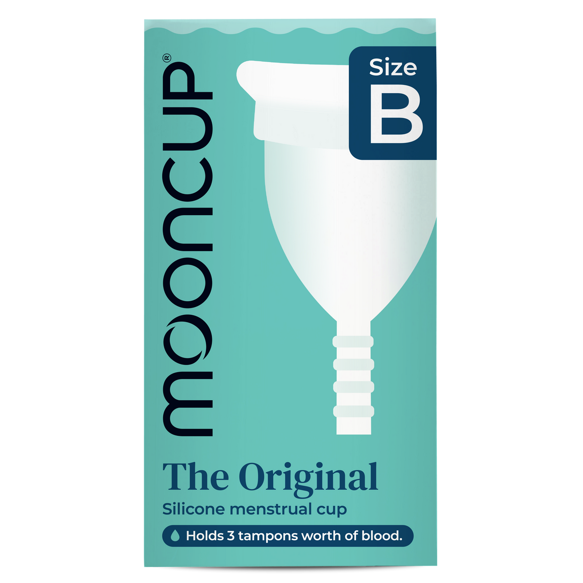 Mooncup | Gjenbrukbar menstruasjonskopp – størrelse B