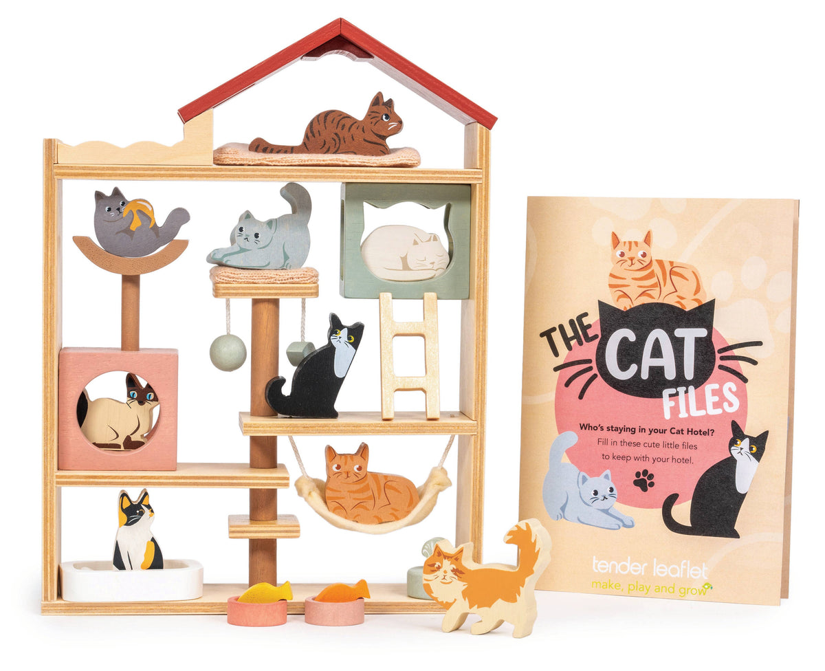 Tender Leaf | Kattehotellet, "Purrfect Stay Cat Hotel" - 99%* Plastfri