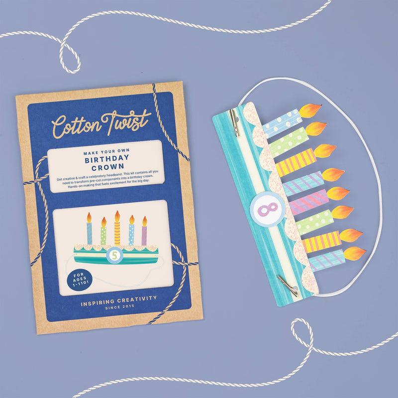 Cotton Twist | Lag din egen bursdagskrone | DIY hobbysett