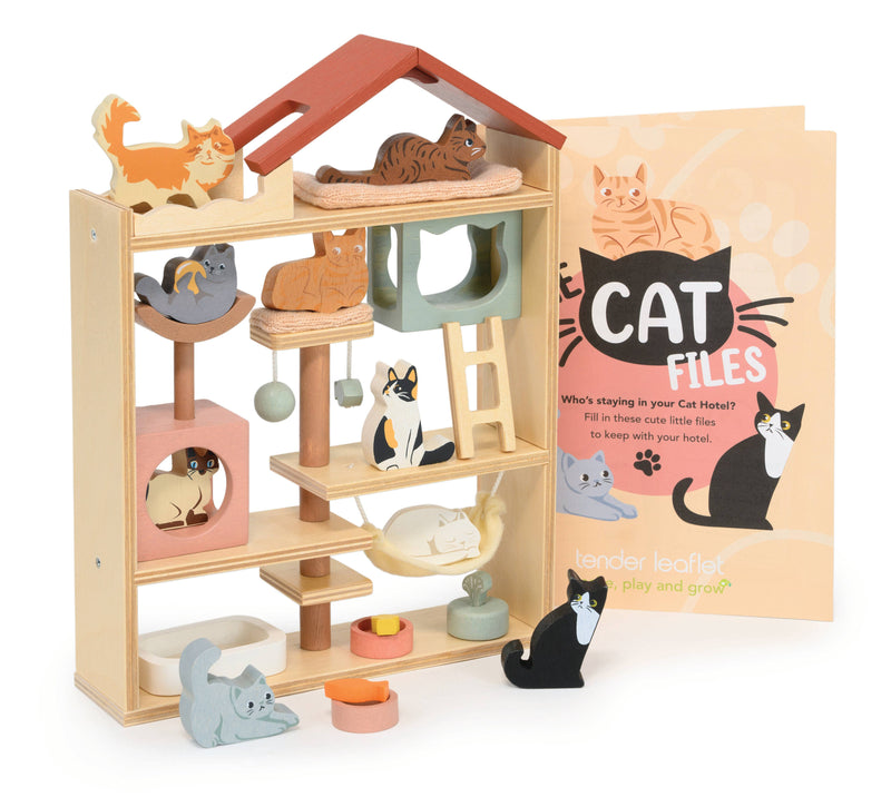 Tender Leaf | Kattehotellet, "Purrfect Stay Cat Hotel" - 99%* Plastfri