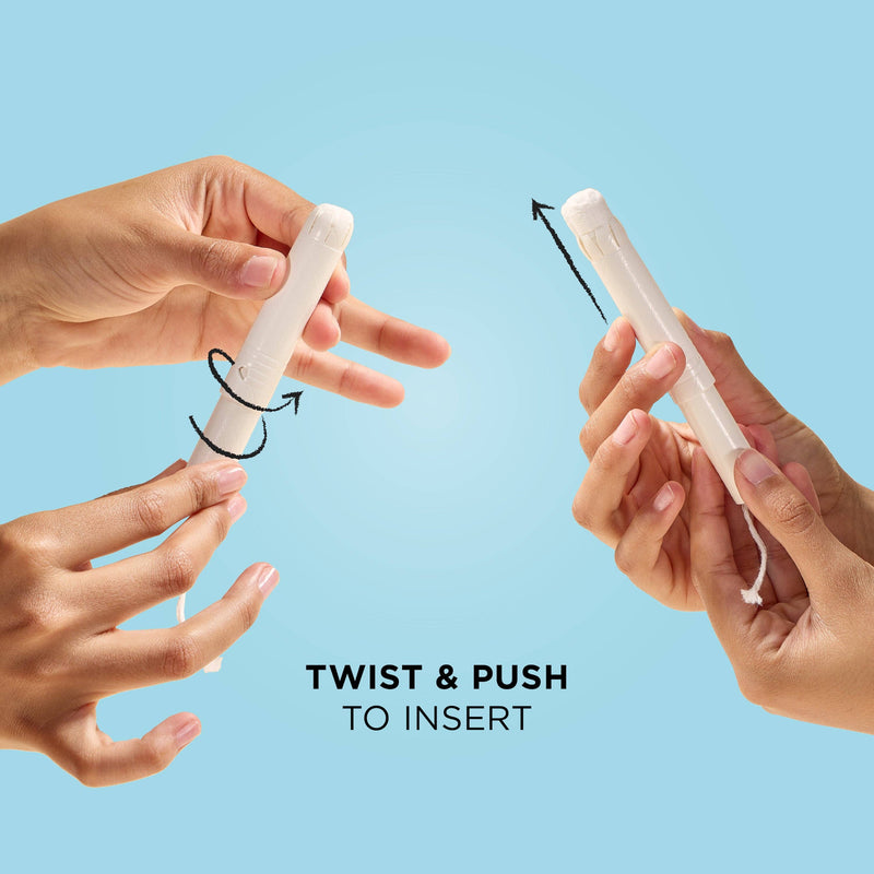 Mooncup | Tamponger med Applikator, Plastfrie – Super+