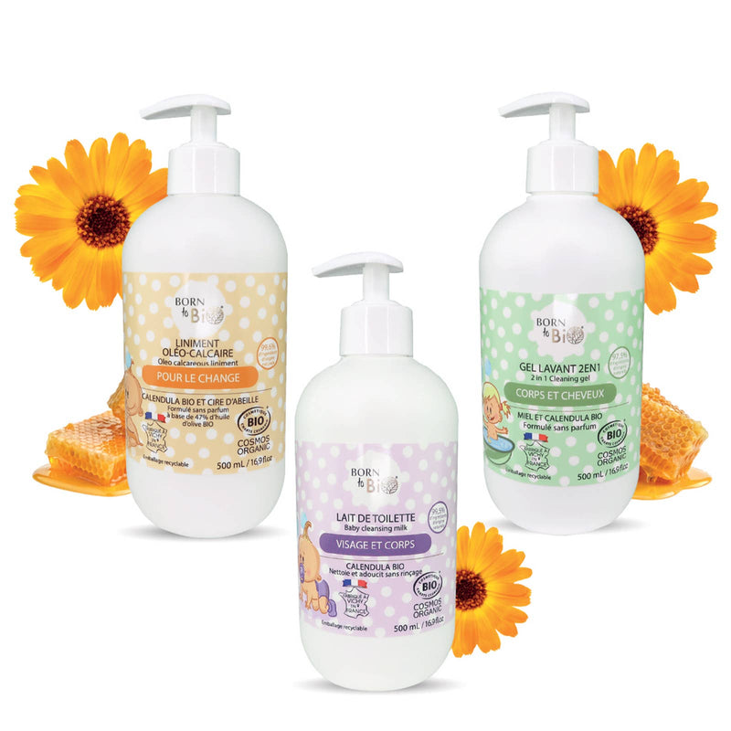 Born to Bio | Rensemelk, Økologisk for Baby og Barn - Ringblomst | 500 ml