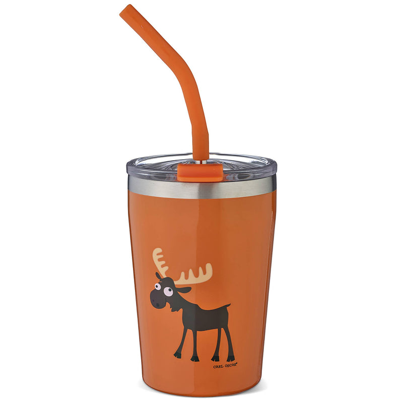 Carl Oscar | TEMP Tumbler™ 0.25 L, Kopp i rustfritt stål - Orange