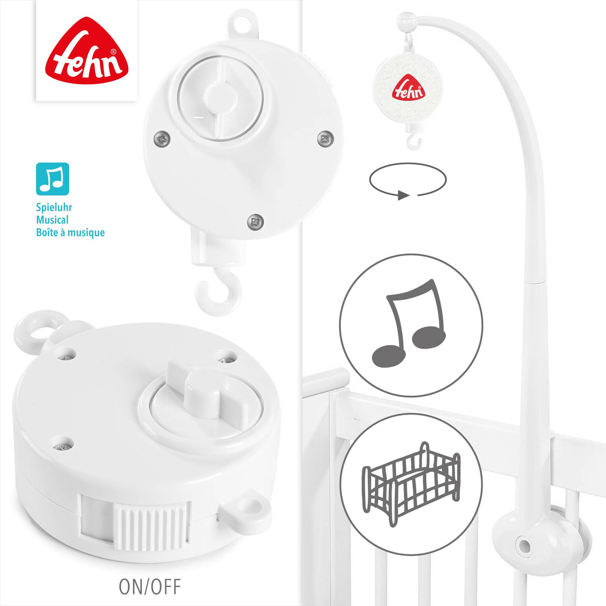Fehn - Spilledåse til uro – Für Elise