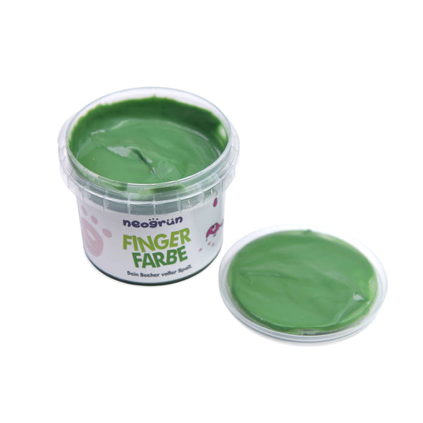 neoGRÜN | Fingermaling, Økologisk / Vegansk, 120g | Grønn