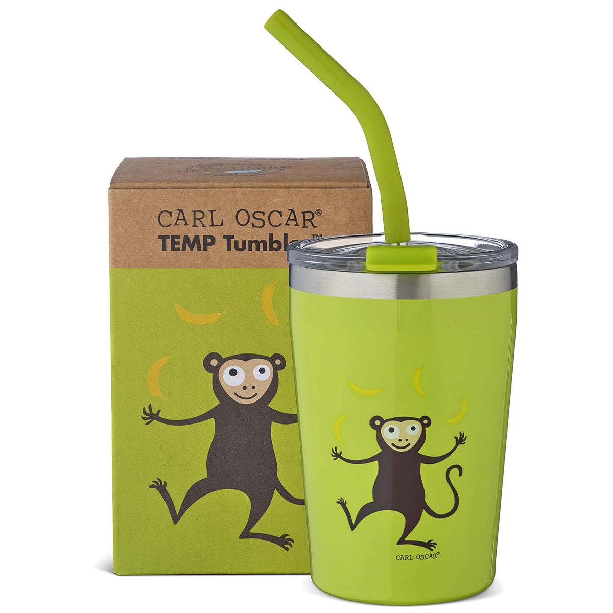 Carl Oscar | TEMP Tumbler™ 0.25 L, Kopp i rustfritt stål - Lime