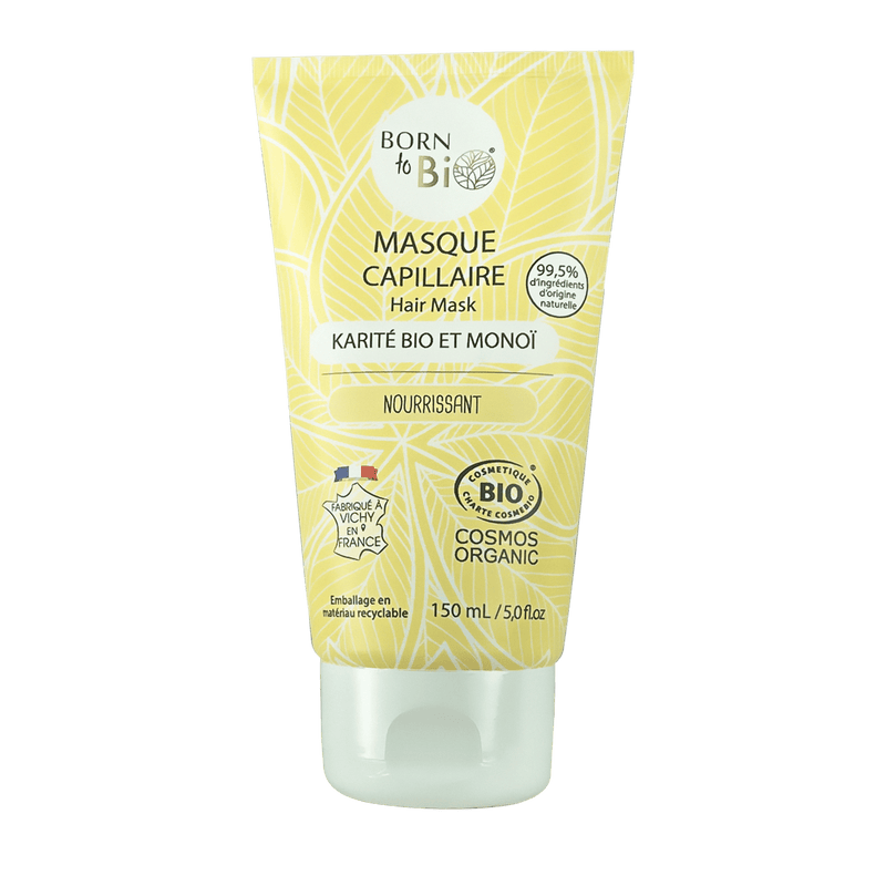 Born to Bio | Hårmaske med Sheasmør – Økologisk, 150 ml