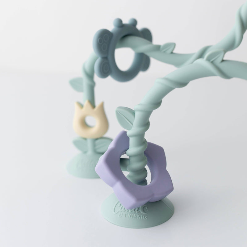Calla & Friends | Aktivitetsleke i 100% Silikon m/Sugekopper, "Wildflower Dreams"