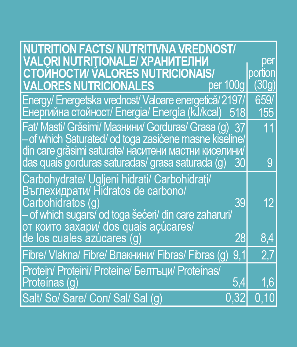 Smart Organic | Økologisk Nøttebar, Kokos med Sjokoladetrekk - 30g